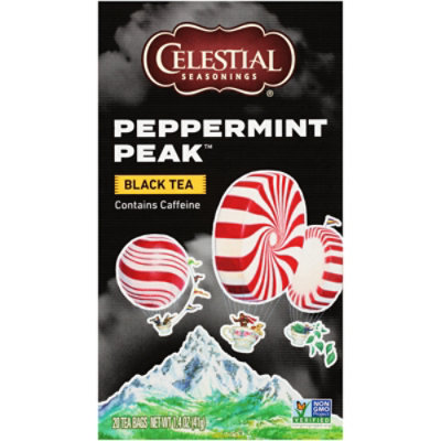 Celestial Tea Black Peppermint Peak - 20 Count - Image 2