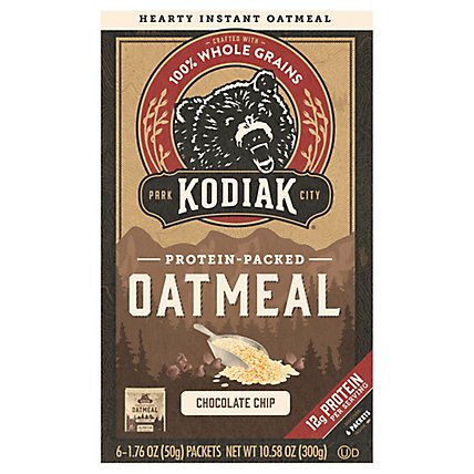 Chocolate Chip Oatmeal Packet - 10.58 Oz - Image 2