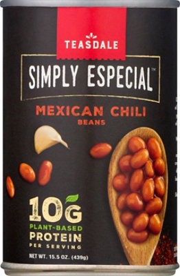 Teasdale Simply Especial Beans Mexican Chili - 15.5 Oz - Image 2