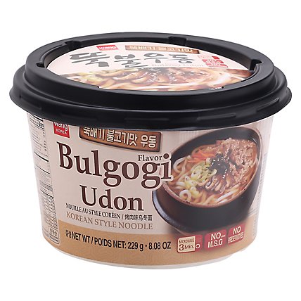 Wang Bowl Udon Korean Bulgogi Flavor - 8.8 Oz - Image 3
