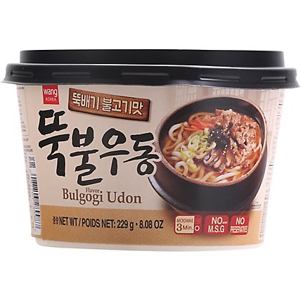 Wang Bowl Udon Korean Bulgogi Flavor - 8.8 Oz - Image 6