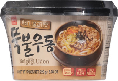 Wang Bowl Udon Korean Bulgogi Flavor - 8.8 Oz - Image 6