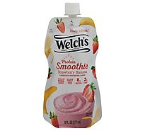 Welchs Smoothie Strawberry Banana Drink In A Pouch - 6 Fl. Oz.