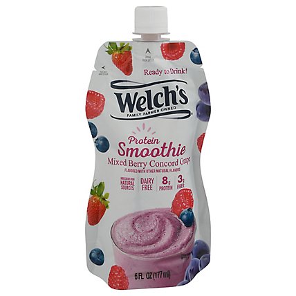 Welchs Smoothie Mixed Berry Drink In A Pouch - 6 Fl. Oz. - Image 2