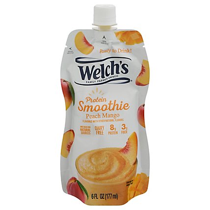 Welchs Smoothie Peach Mango Drink In A Pouch - 6 Fl. Oz. - Image 3