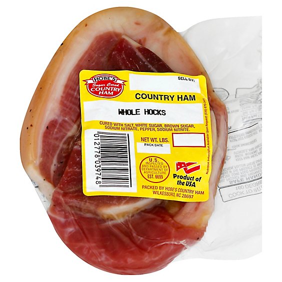 Hobes Country Ham Whole Hocks - 12 Oz