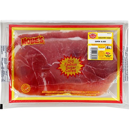 Hobes Country Ham Center Slices Dry Cured - 6 Oz - Image 2