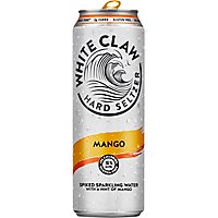 White Claw Hard Seltzer Mango - 24 Fl. Oz. - Image 2