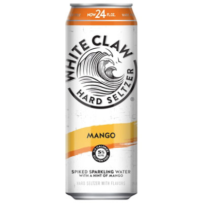 White Claw Hard Seltzer Mango - 24 Fl. Oz.