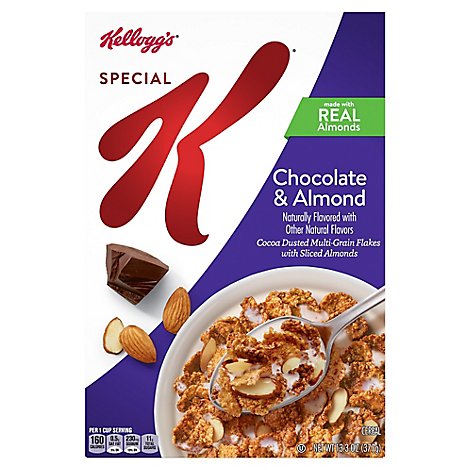 Special K Breakfast Cereal Chocolate and Almond - 13.3 Oz