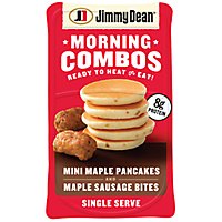 Jimmy Dean Morning Combos Mini Maple Pancakes and Maple Sausage Bites - 3.27 Oz. - Image 2