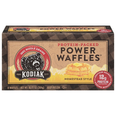 Kodiak Cakes Power Waffles Homestyle 8 Count - 10.72 Oz - Image 3