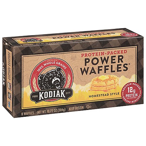 Kodiak Cakes Power Waffles Hom - Online Groceries | Safeway