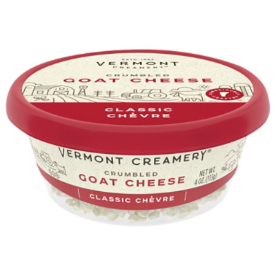 Vermont Creamery Goat Cheese Crumbles Classic Chevre - 4 Oz - Image 2