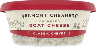 Vermont Creamery Goat Cheese Crumbles Classic Chevre - 4 Oz - Image 1