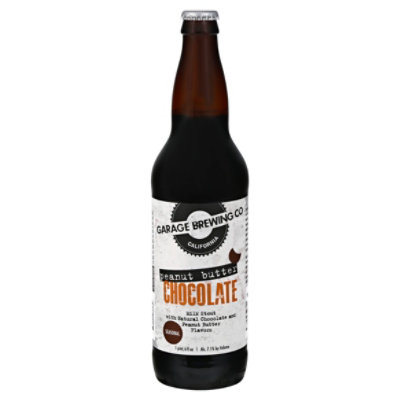 Garage Brewing Co Peanut Butter Chocolat Milk Stout In Bottles - 22 Fl. Oz.