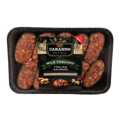 Carando Sausage Link Mild Italian - 14 Oz