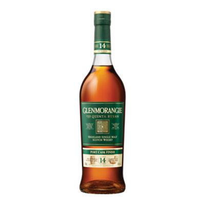 Glenmorangie Scotch Whisky Quinta Ruban Port Cask Finish 14 Years Old Single Malt - 750 Ml