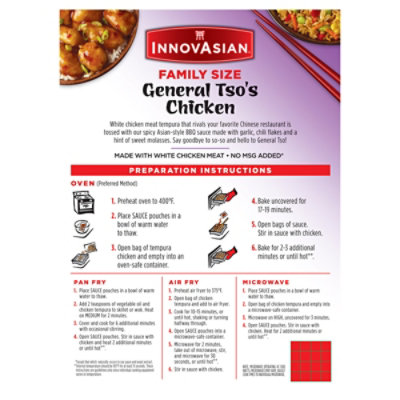 InnovAsian Family Size General Tsos Chicken - 36 Oz - Image 7