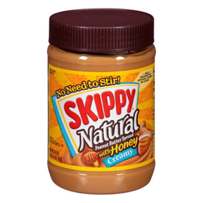 Skippy Peanut Butter Spread With Honey Creamy - 26.5 Oz - Image 3