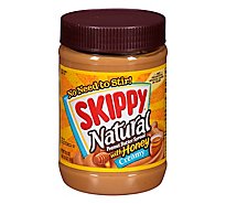 Skippy Peanut Butter Spread With Honey Creamy - 26.5 Oz