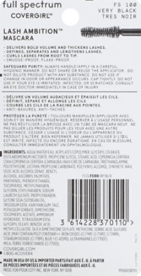 COVERGIRL Lsh Amb Msc Rg R Very Black 19 U - Each