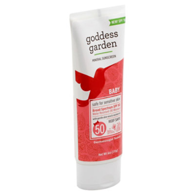 Goddess Garden Tube Baby Spf 50 - 6 Oz