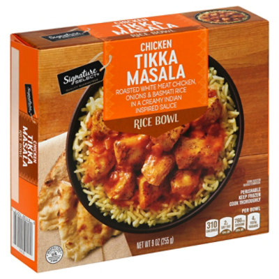 Signature SELECT Bowl Rice Chicken Tikka Masala - 9 Oz - Image 1