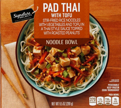 Signature SELECT Bowl Noodle Pad Thai with Tofu - 9.5 Oz - Image 2