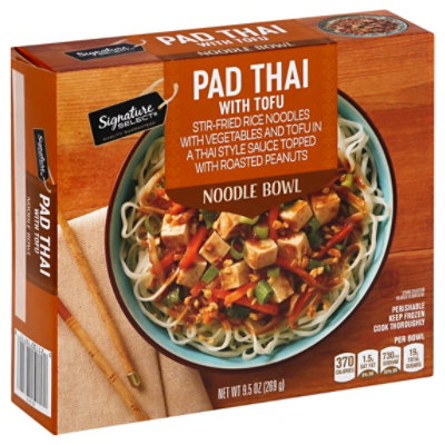 Signature SELECT Bowl Noodle Pad Thai with Tofu - 9.5 Oz - Image 1