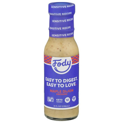 Fody Dressing Maple Dijon - 8 Fl. Oz. - Image 3