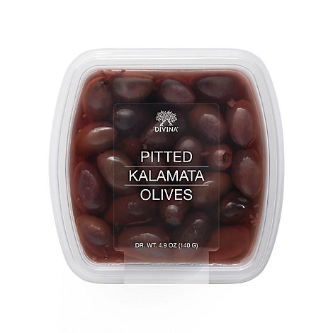 Divina Olives Kalamata Pitted - 4.2 Oz