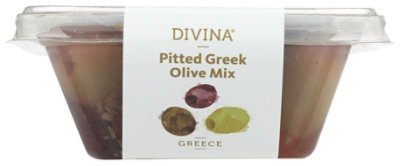 Divina Olive Mix Greek Pitted - 4.2 Oz - Image 7