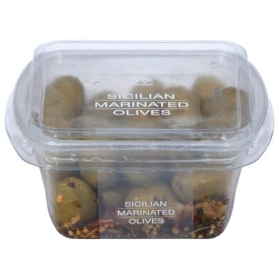 Divina Olives Marinated W Sicilian Herbs - 4.6 Oz - Image 3