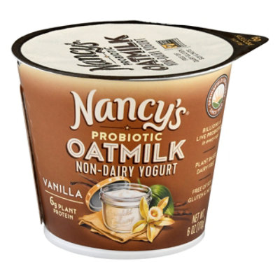 Nancys Yogurt Non Dairy Probiotic Vanilla - 6 Oz - Tom Thumb