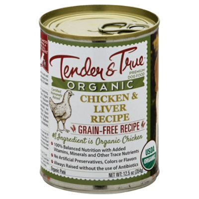Tender An Dog Fd Wet Chkn Liver - 12.5 Oz - Image 1