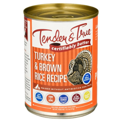 Tender An Dog Fd Wet Trky Brwn Rice - 13.2 Oz - Image 1