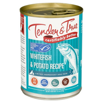 Tender An Dog Fd Wet Whitefish Pto - 13.2 Oz - Image 1