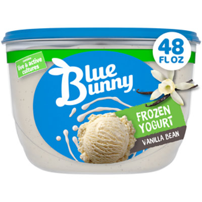 Blue Bunny Vanilla Bean Frozen Yogurt - 48 Fl. Oz. - Image 1