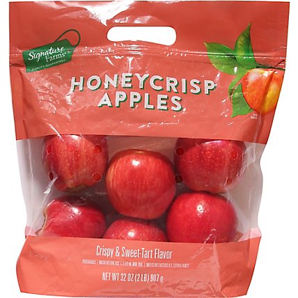 Signature Farms Apples Honeycrisp Prepacked Bag - 2 Lb - Image 2