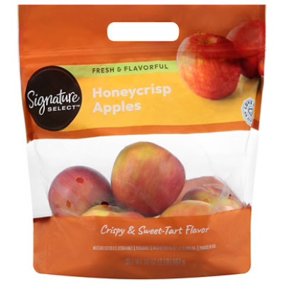 Signature Farms Apples Honeycrisp Prepacked Bag - 2 Lb