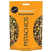 Wonderful Pistachios No Shells Honey Roasted Pistachios - 5.5 Oz. - Image 3