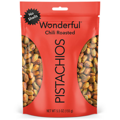 Wonderful Pistachios No Shells Chili Roasted - 5.5 Oz