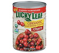 Lucky Leaf Organic Fruit Filling Or Topping Cherry - 21 Oz