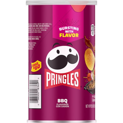 Pringles Potato Crisps Chips BBQ Lunch Snacks - 2.5 Oz - Image 6