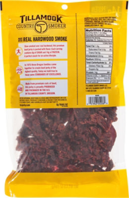 Tillamook Country Smoker Jerky Beef Zero Sugar Original - 6.5 Oz - Image 6