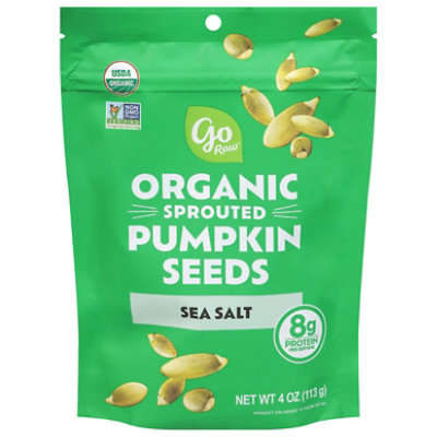 Go Raw Seeds Pumpkin Org - 4 Oz