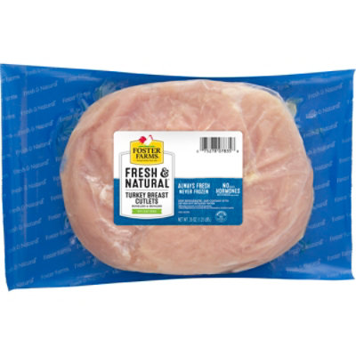 Foster Farms Turkey Breast Cutlets Boneless Skinless Fresh - 1.25 Lb - Image 3