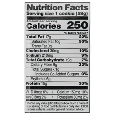 Quest Protein Cookie Chocolate Chip - 2.08 Oz - Image 3