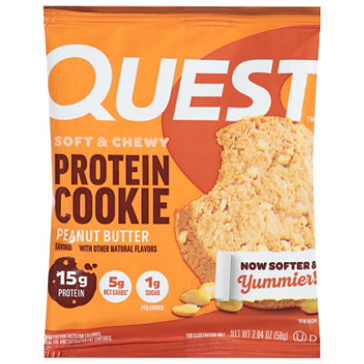 Quest Protein Cookie Peanut Butter - 2.04 Oz - Image 3